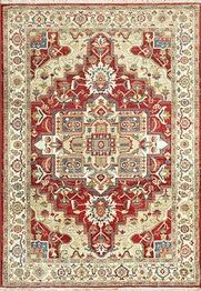 Dynamic Rugs JUNO 6882-130 Ivory and Red